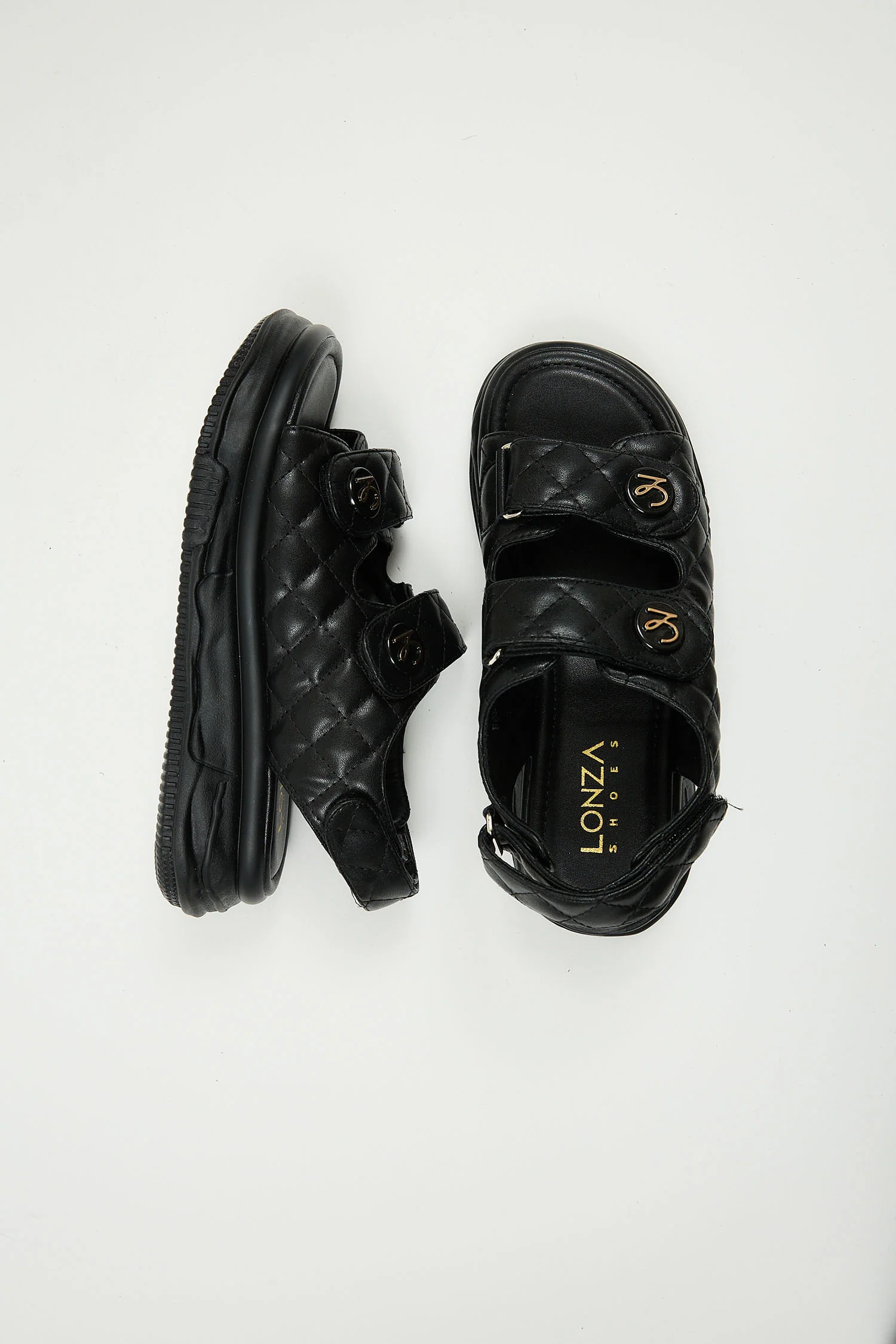 Adela Black Sandals - Image 11