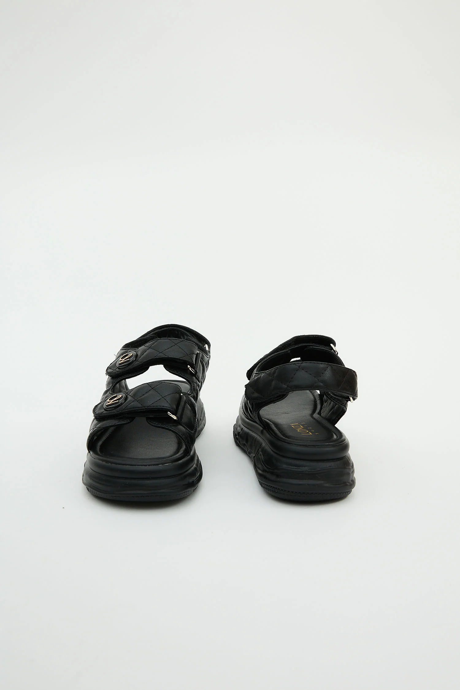 Adela Black Sandals - Image 4
