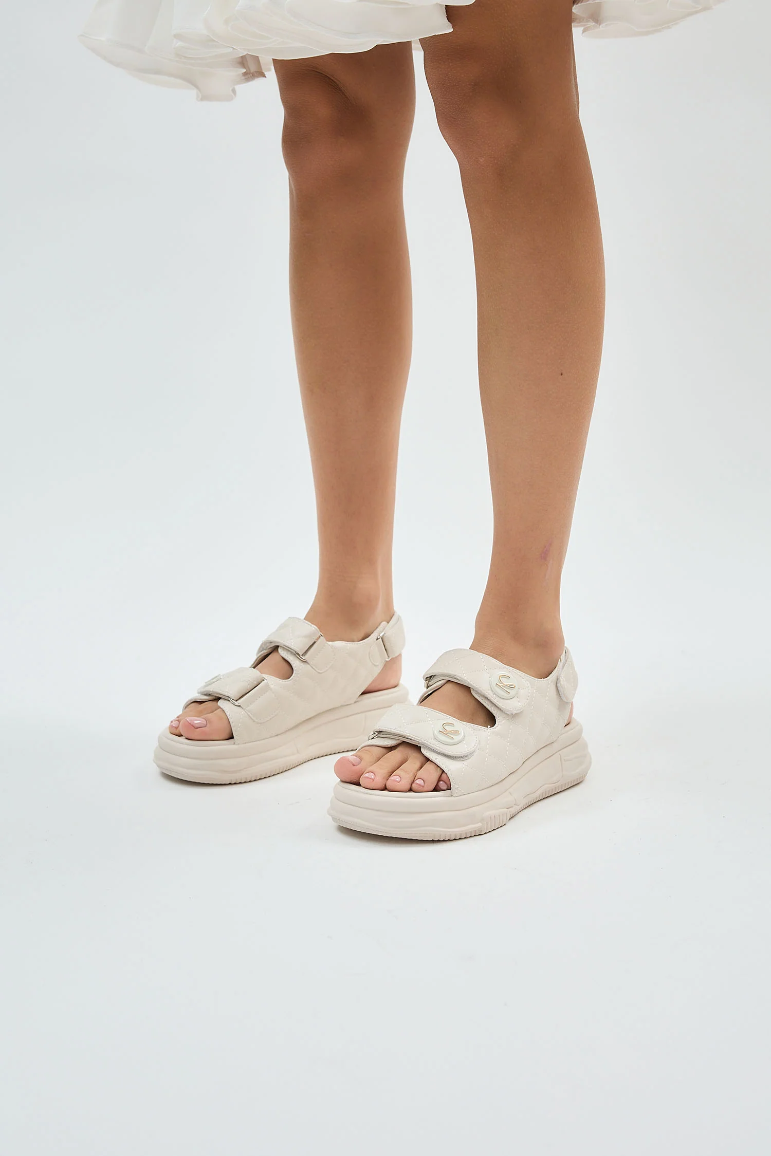Adela Shell Sandals - Image 5
