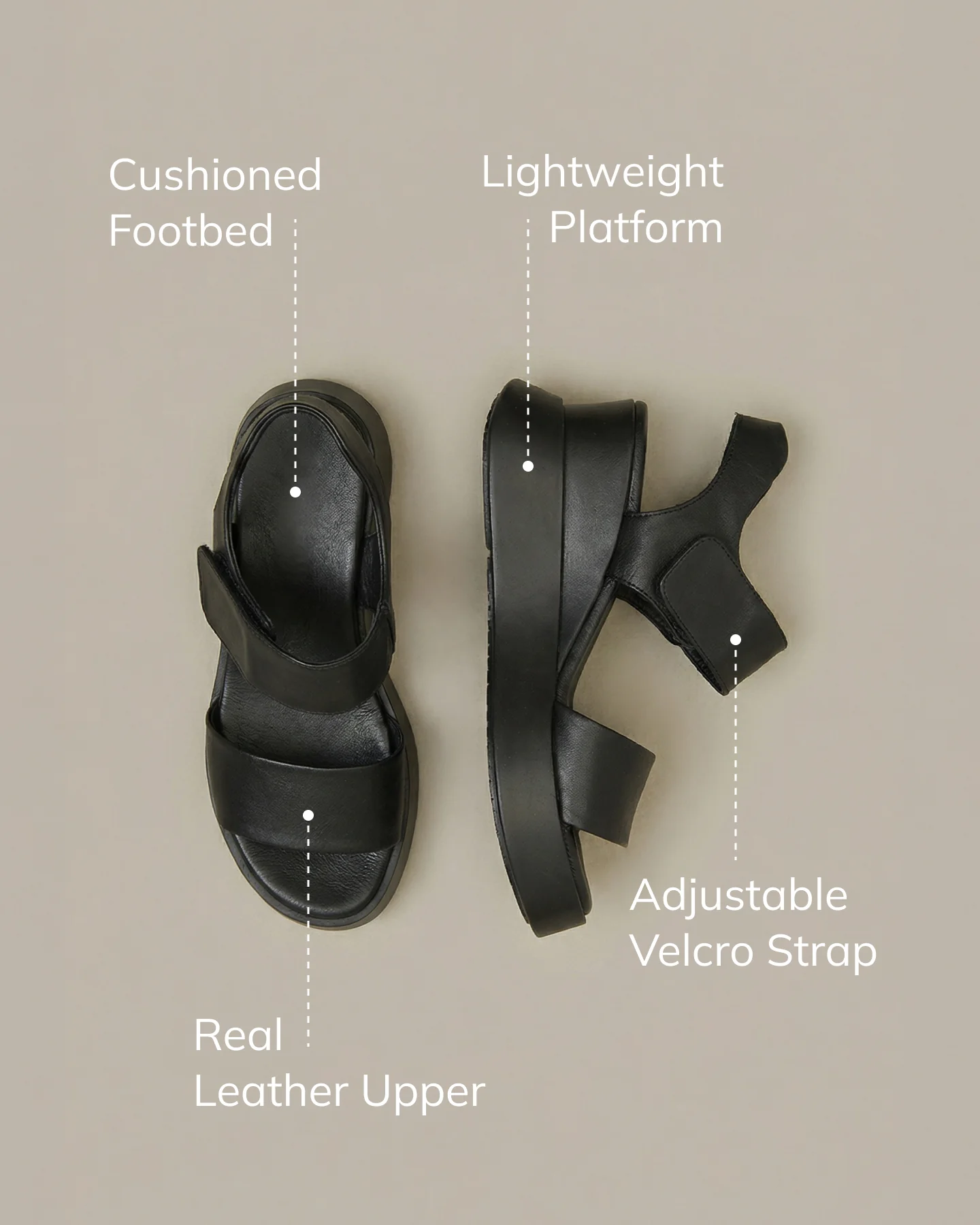 Cample Platforms - Black - Image 3