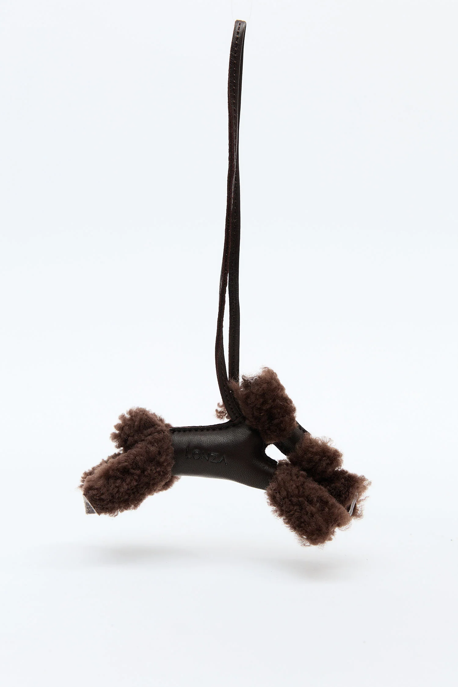 Fluffy Brown Keychain - Image 4