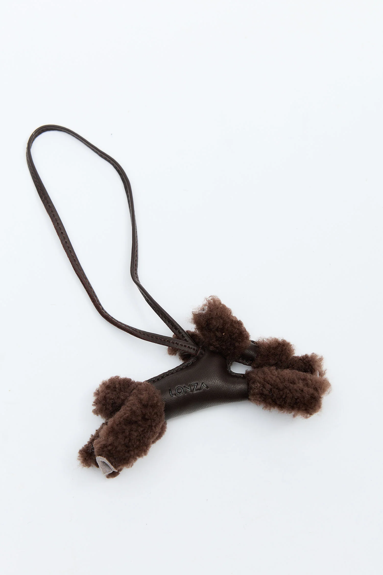 Fluffy Brown Keychain - Image 5