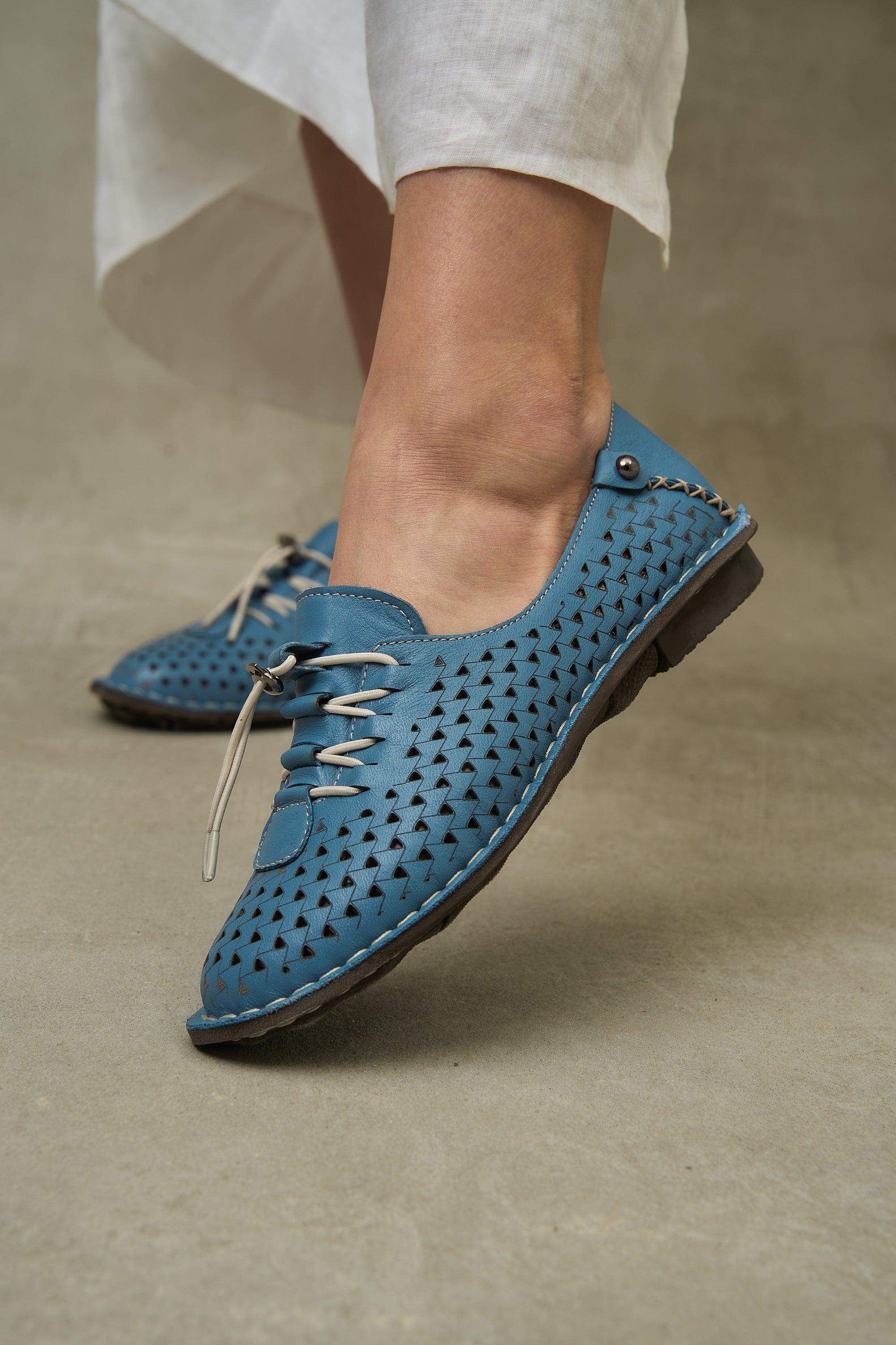 JABIN Leather - Blue - Image 4