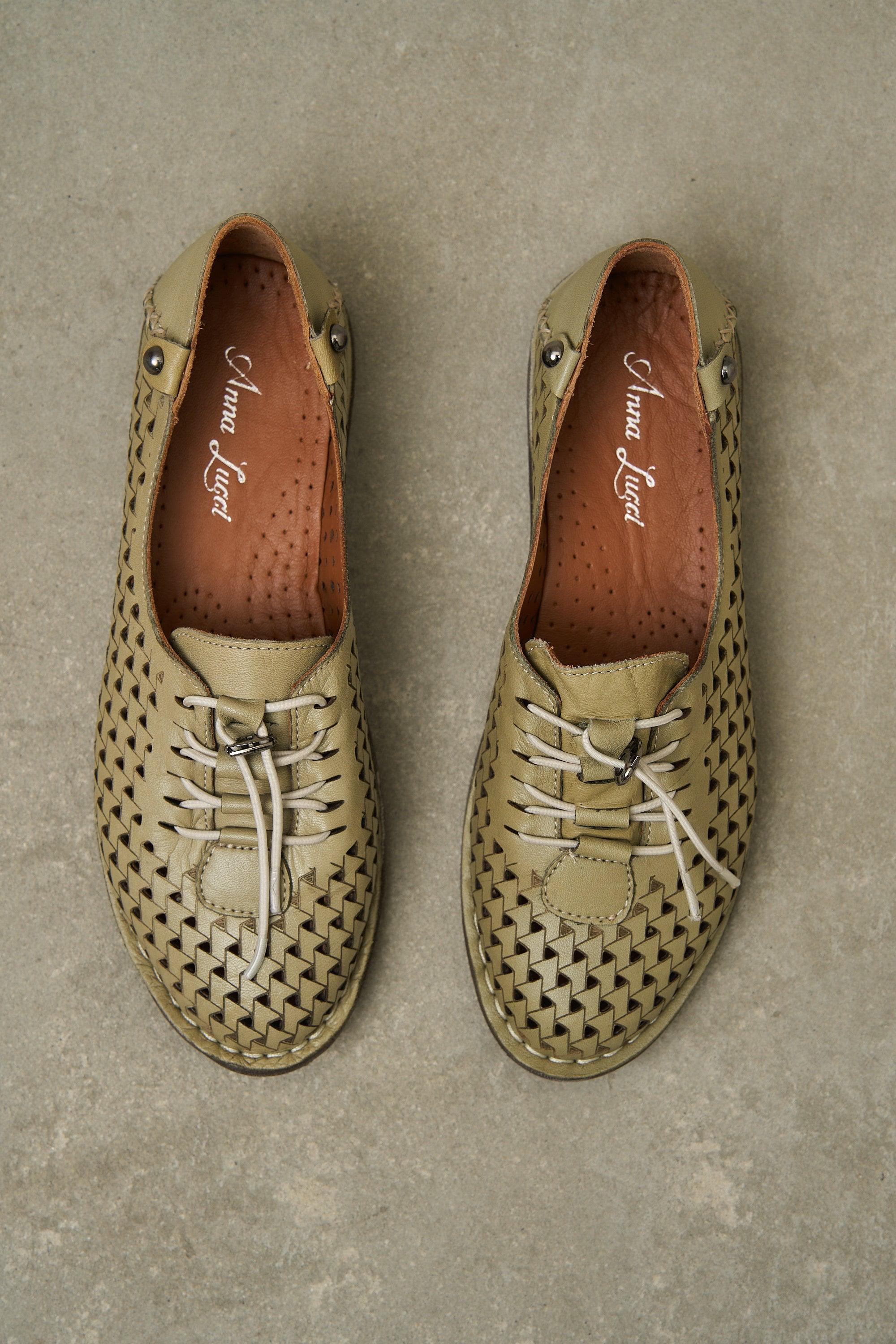 JABIN Leather - Olive - Image 11