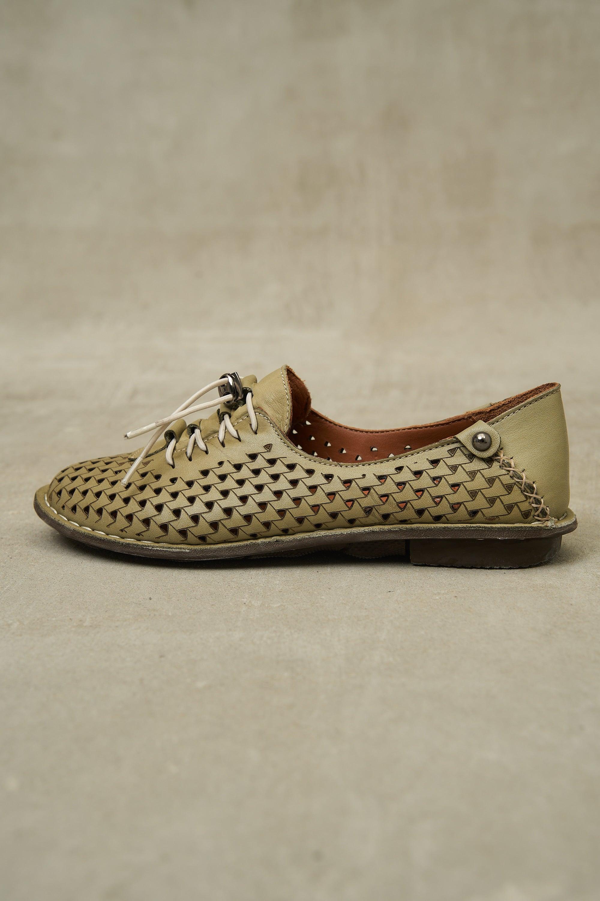 JABIN Leather - Olive - Image 8