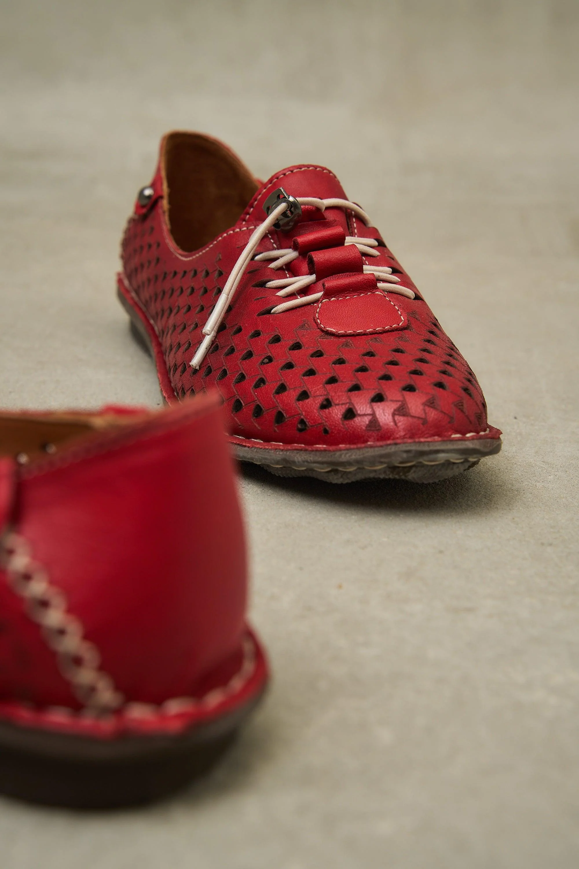 JABIN Leather - Red - Image 7