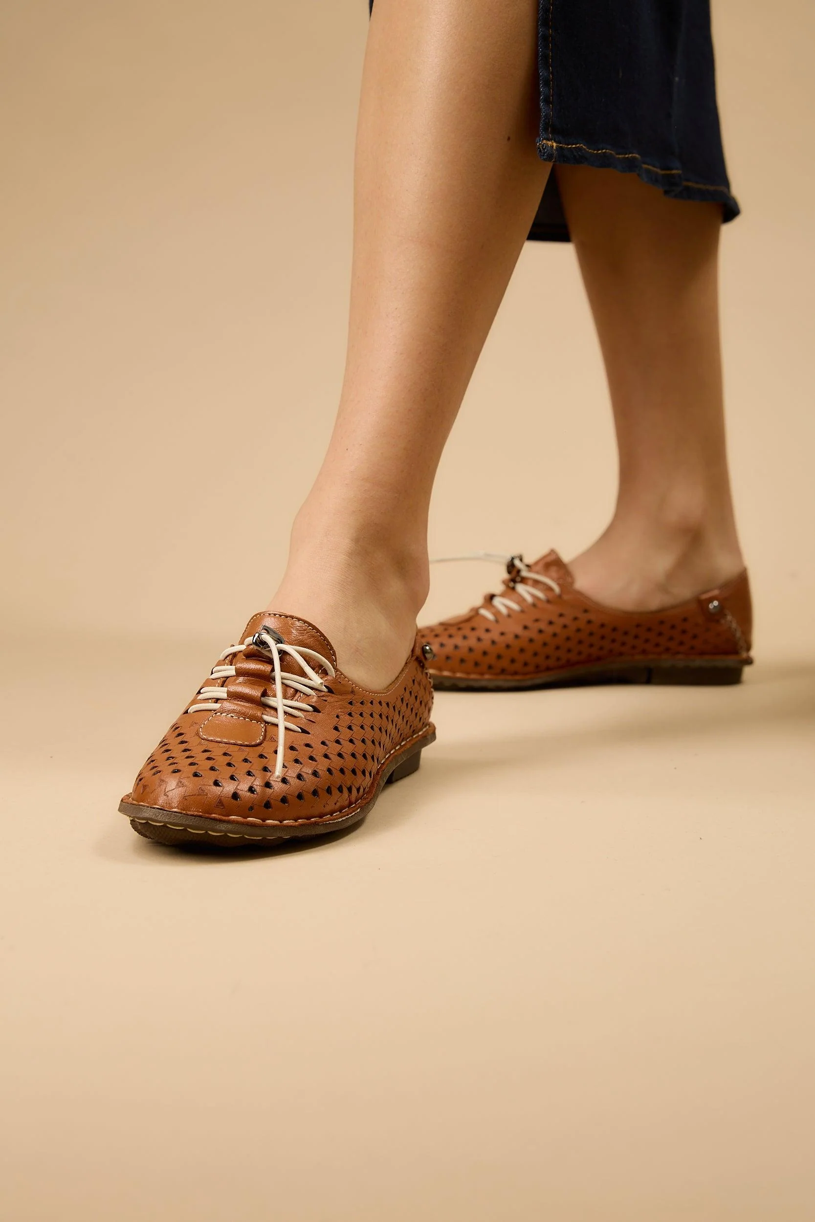 JABIN Leather - Tan - Image 3