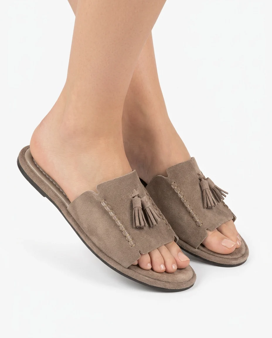 Karola Khaki Suede - Image 8