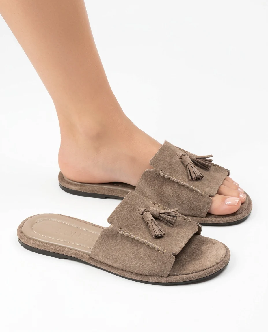 Karola Khaki Suede - Image 6