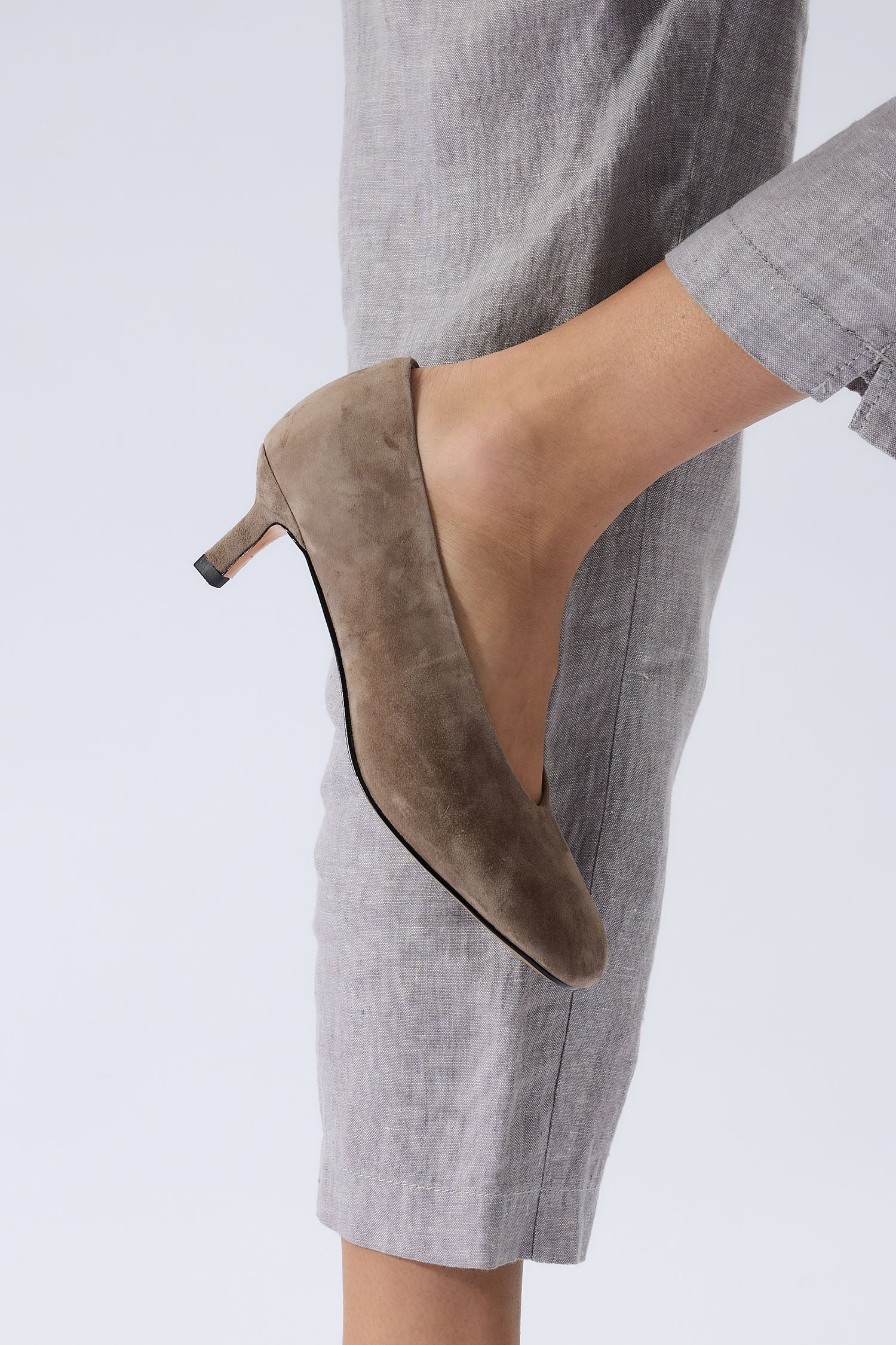 Madeline Beige Suede - Image 8