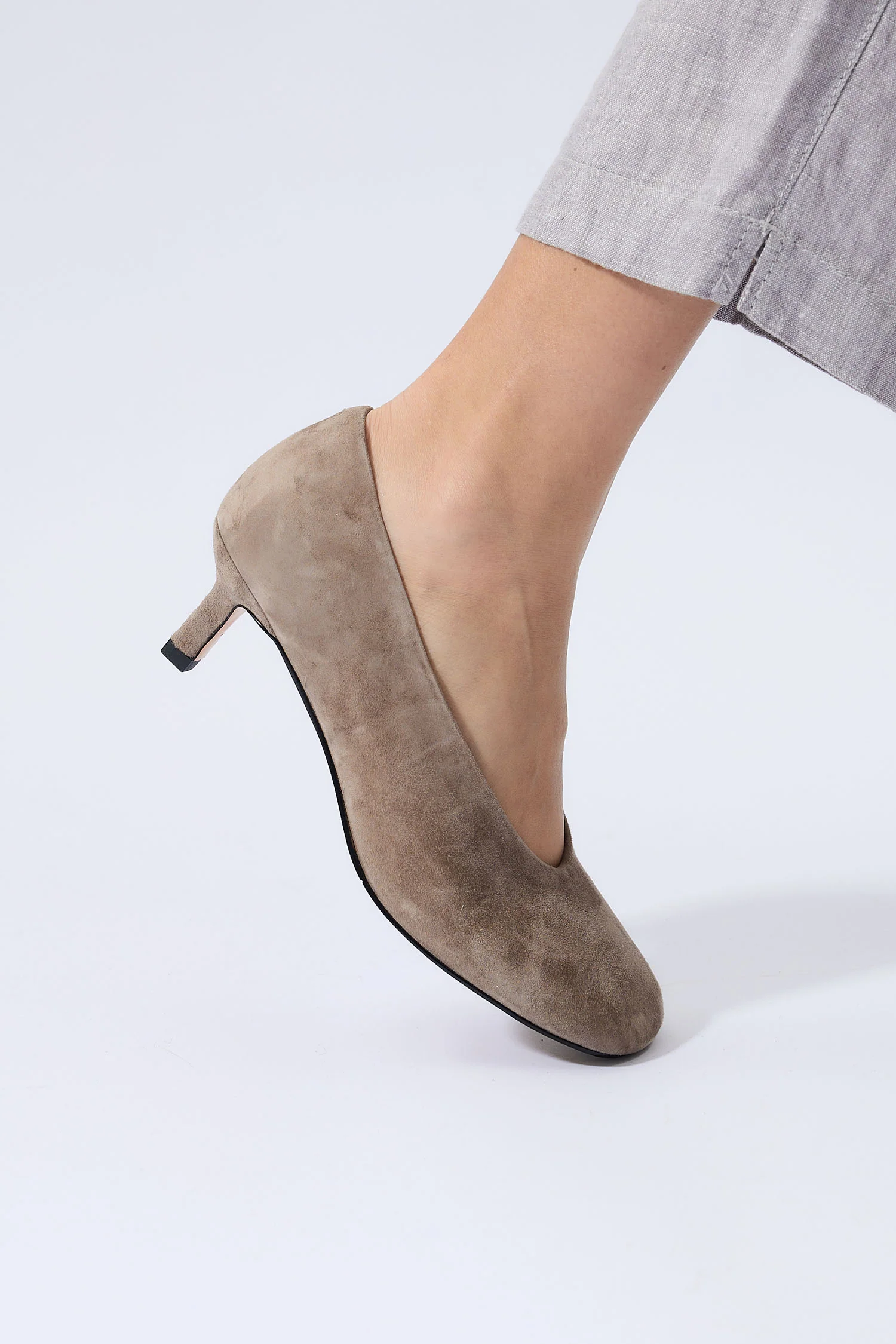 Madeline Beige Suede - Image 9