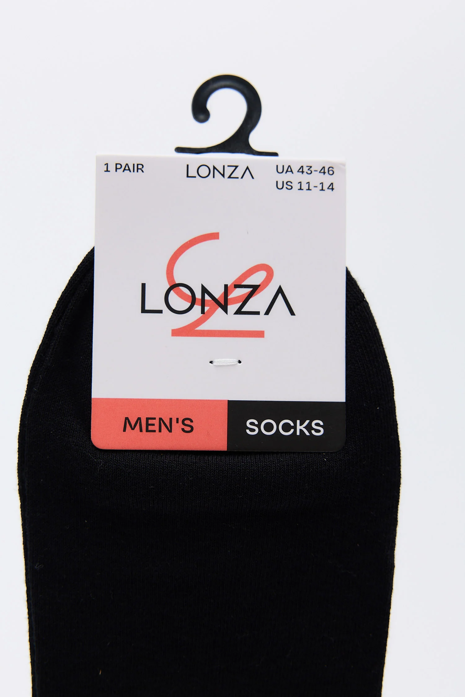 Noir Black Men Cotton Socks - Image 2