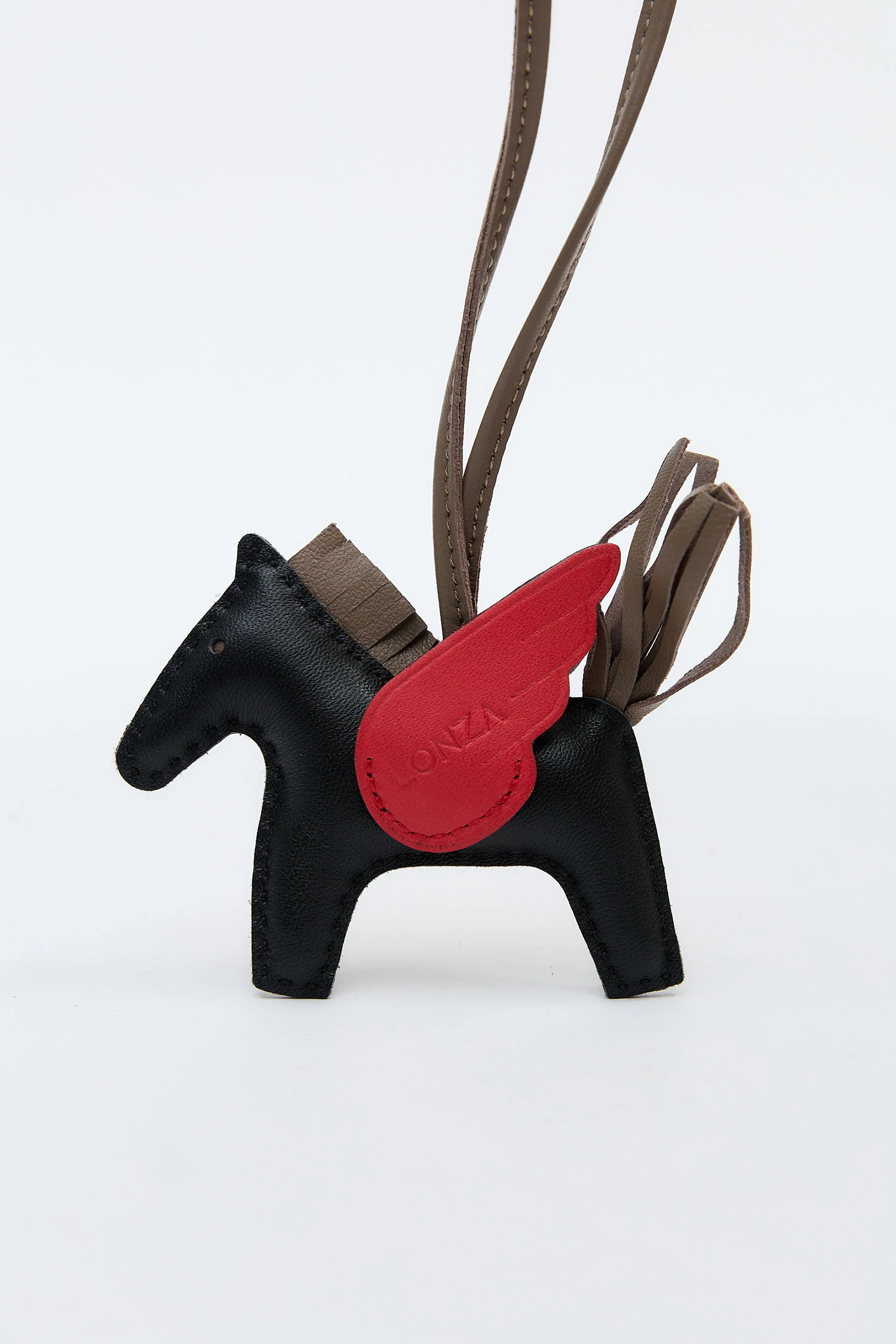 Pony Black/Red Keychain - Image 4