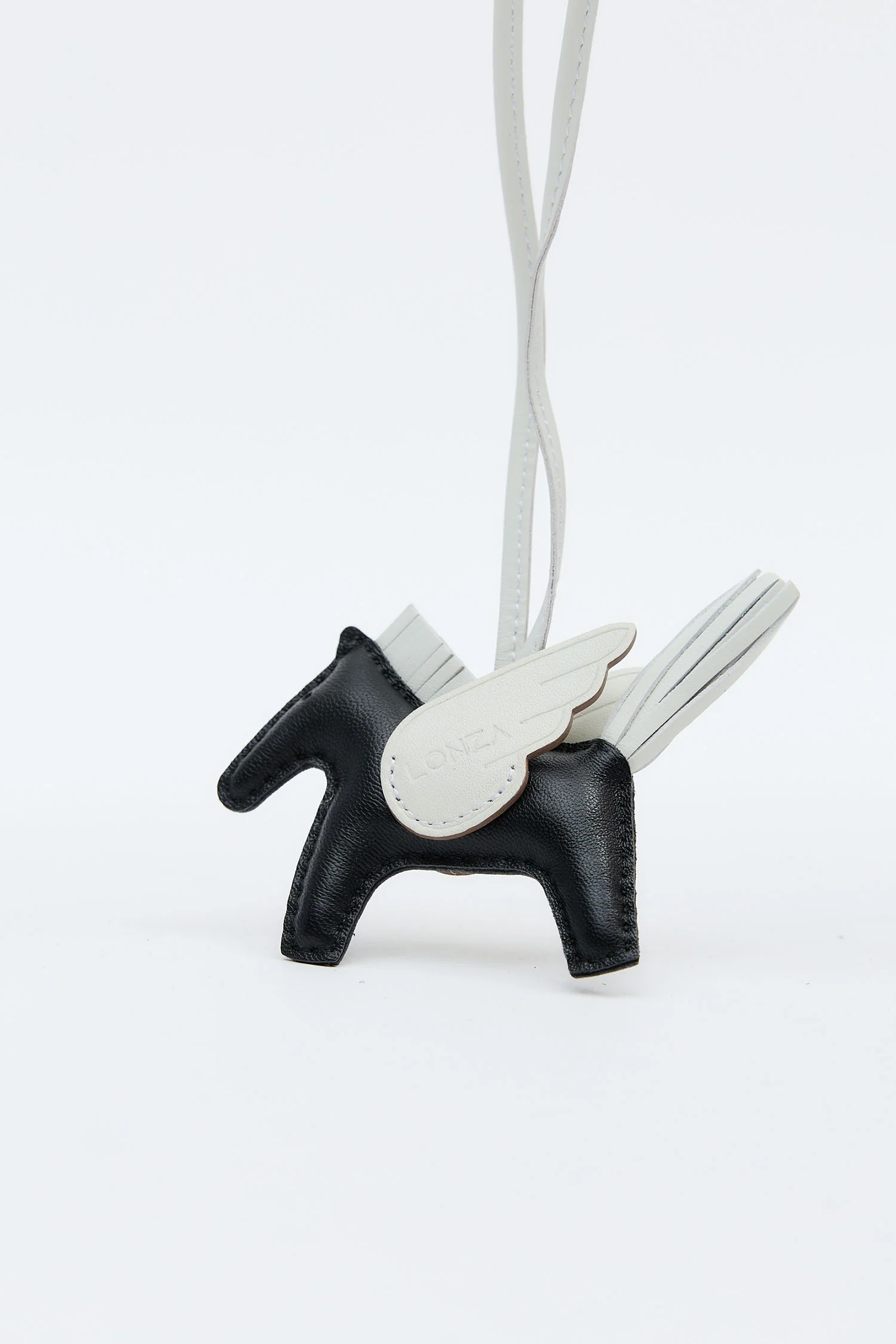 Pony Black/White Keychain - Image 4