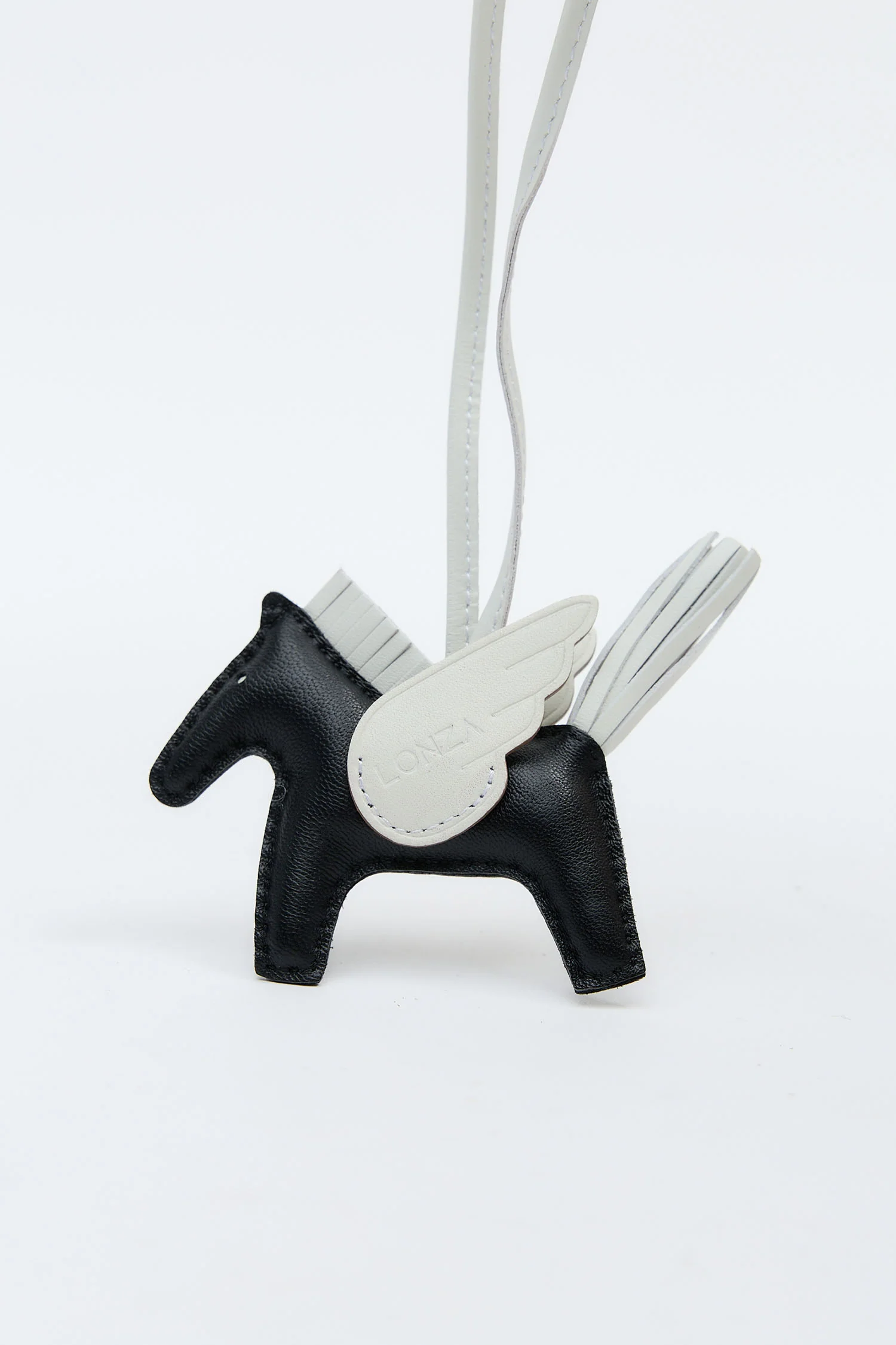 Pony Black/White Keychain - Image 5