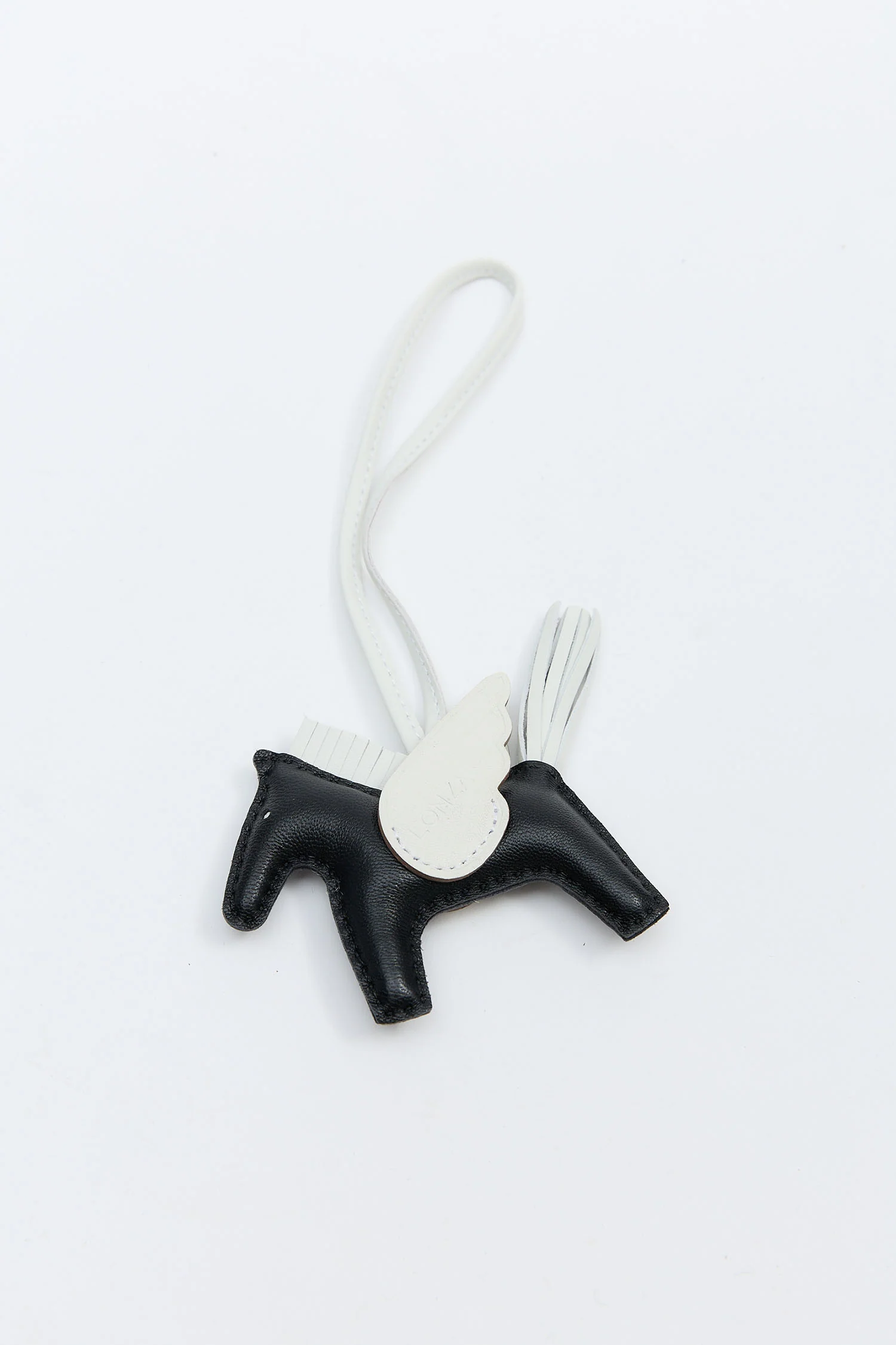 Pony Black/White Keychain - Image 6