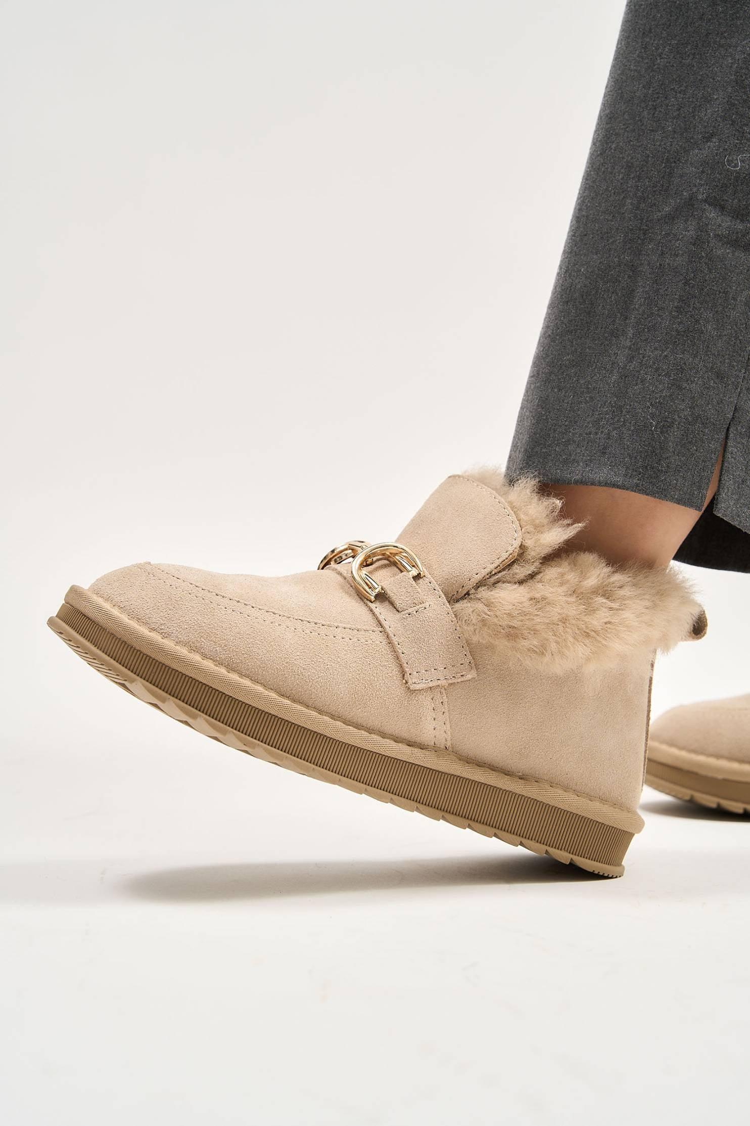 Puff Buckle Beige - Image 3