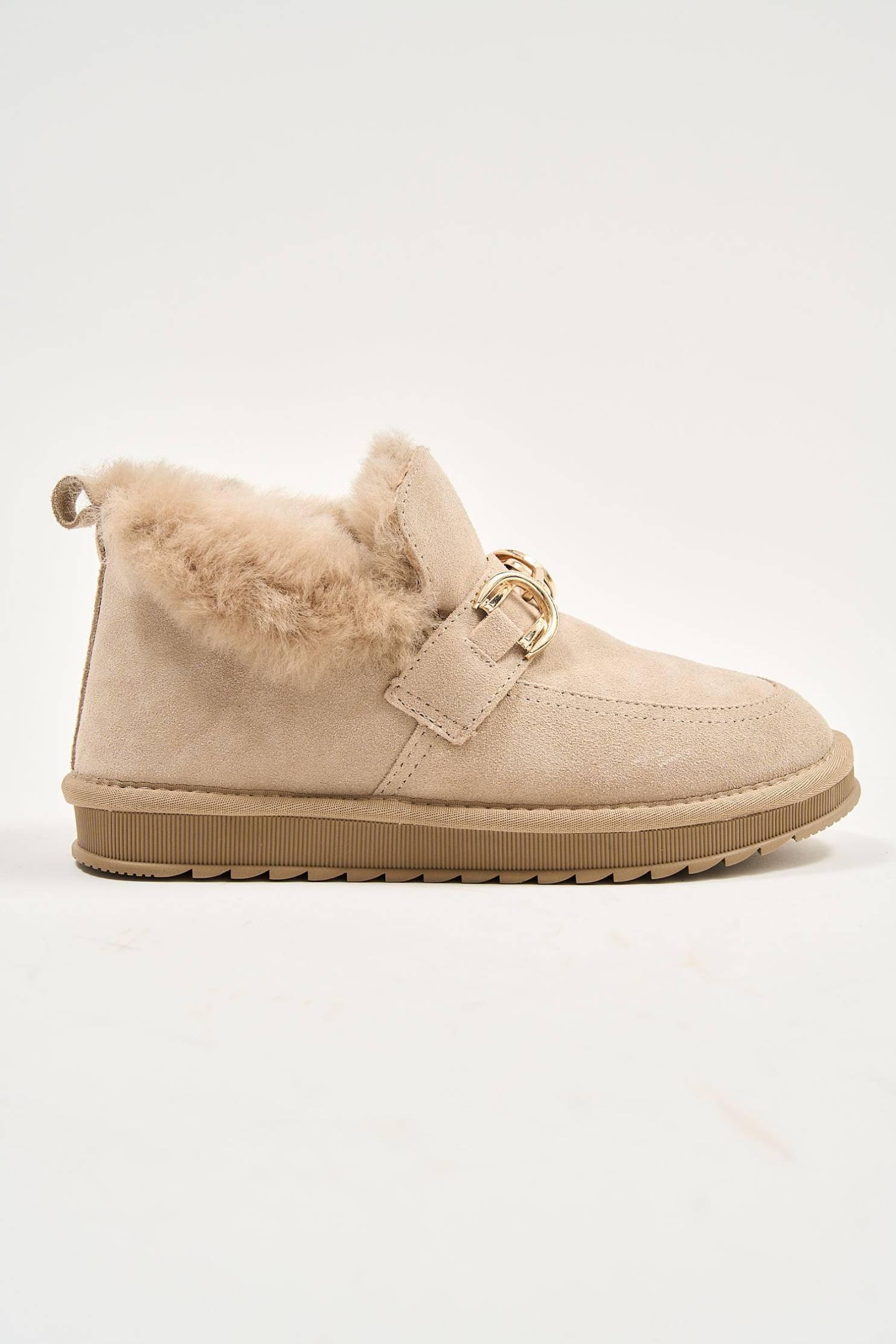 Puff Buckle Beige - Image 7